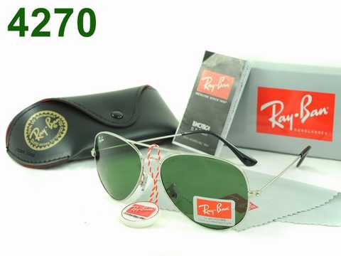 lunette ray ban aviator homme pas cher